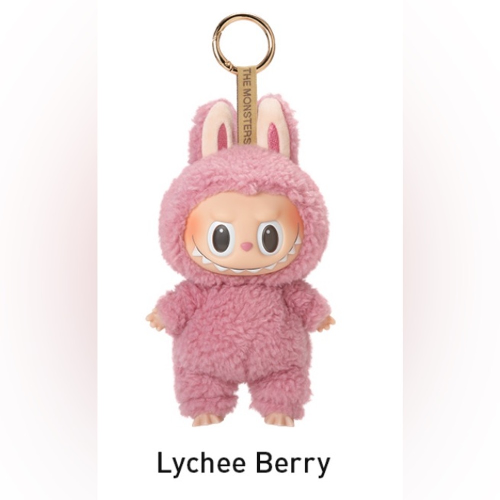 Authentic POP MART Exciting Macaron The Monsters Vinyl Face - Lychee Berry